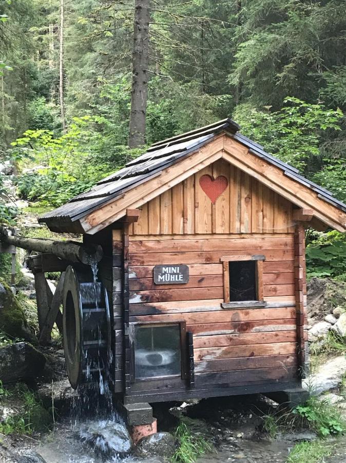 Appartement Zirbenduft Ferienhaus Fuenf Sinne Döbriach Exteriör bild